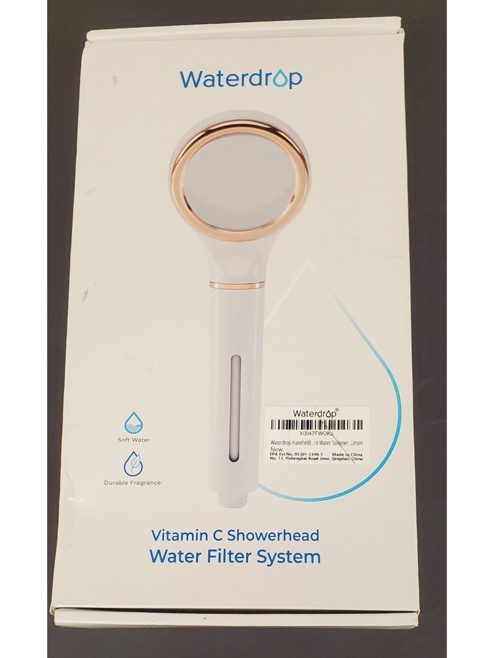 New Waterdrop Vitamin C Showerhead Water Filter System WD-SF02-SL